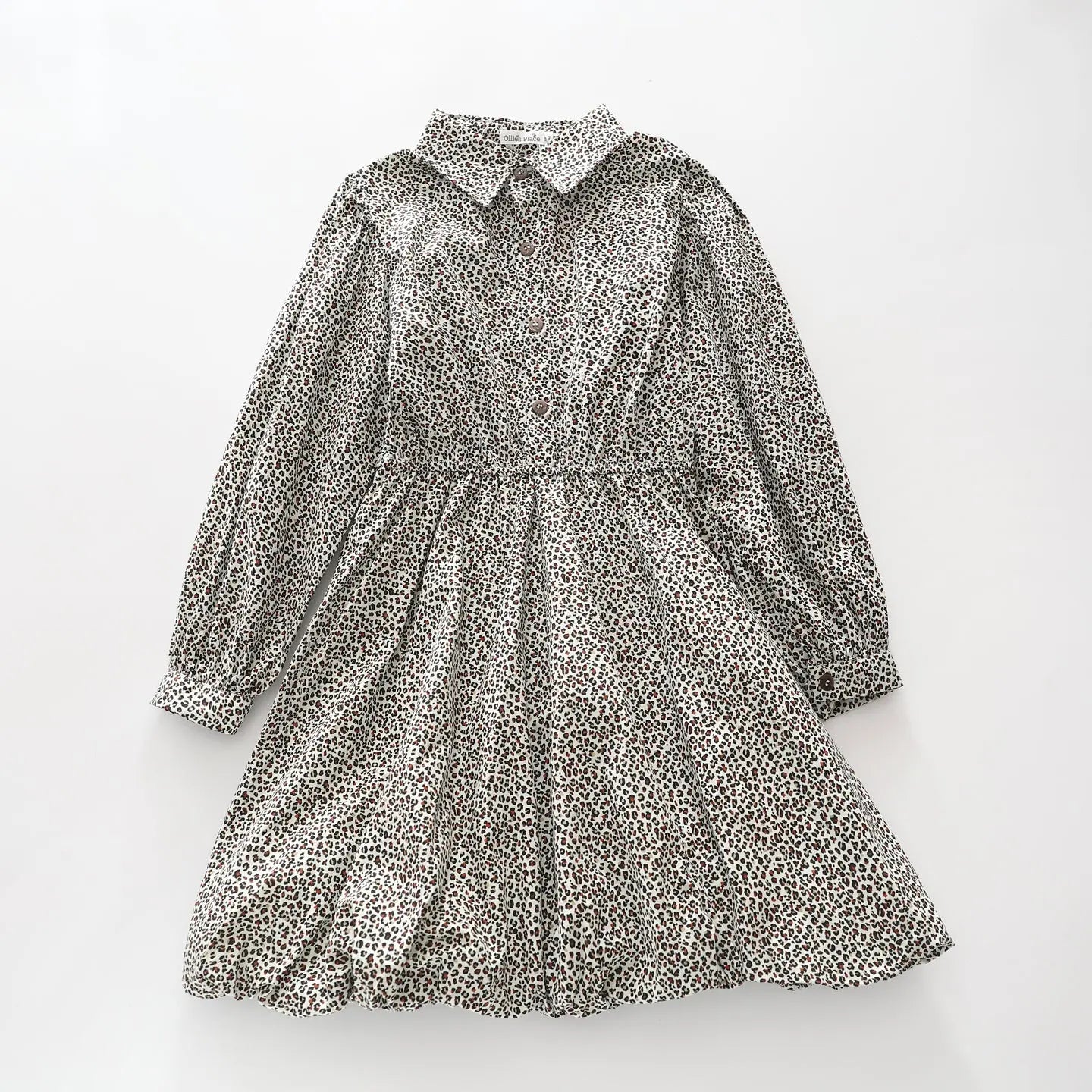 Animal Print Shirt Dress Ollies Place