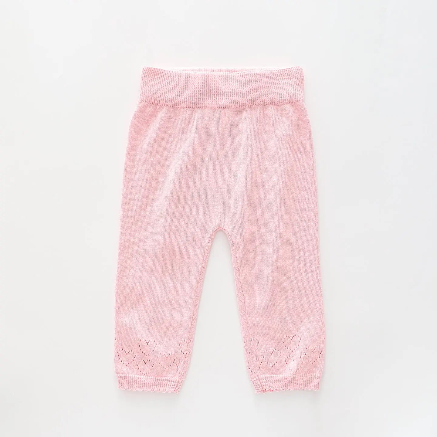 Autumn Rose, Baby Girl Pink Knit Leggings Ollies Place