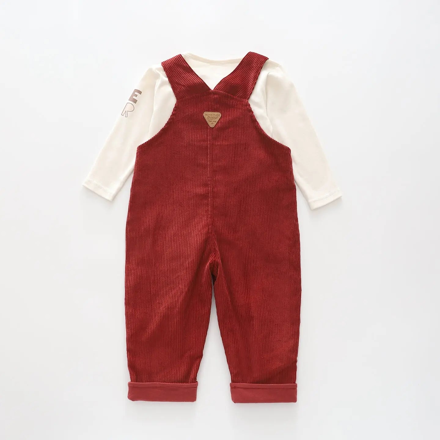 Baby Bear Cord Overalls Set Ollies Place