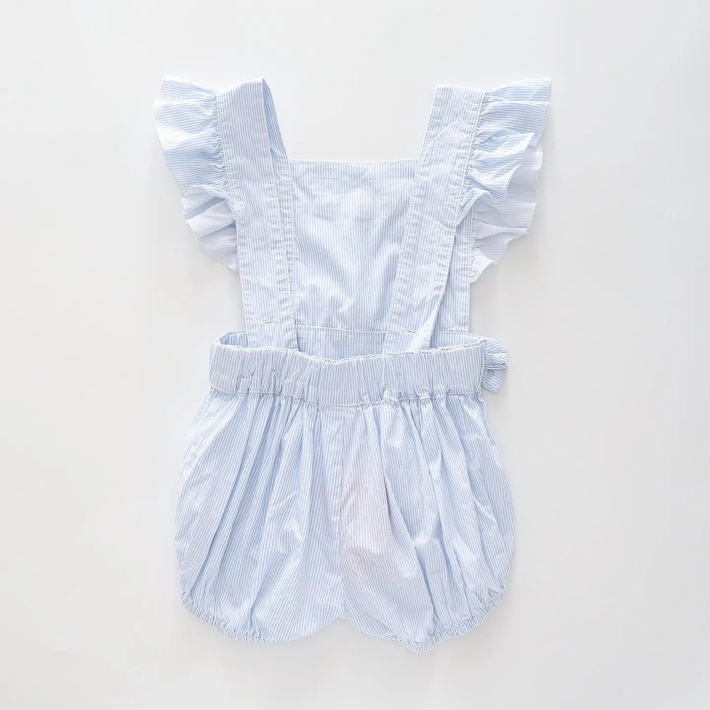 Baby Blue Lazy Daisy Pinstripe Sunsuit Ollies Place