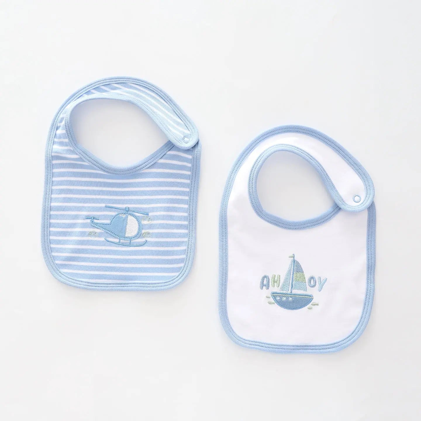 Baby Boys Aye Aye Captain Bib Set Ollies Place