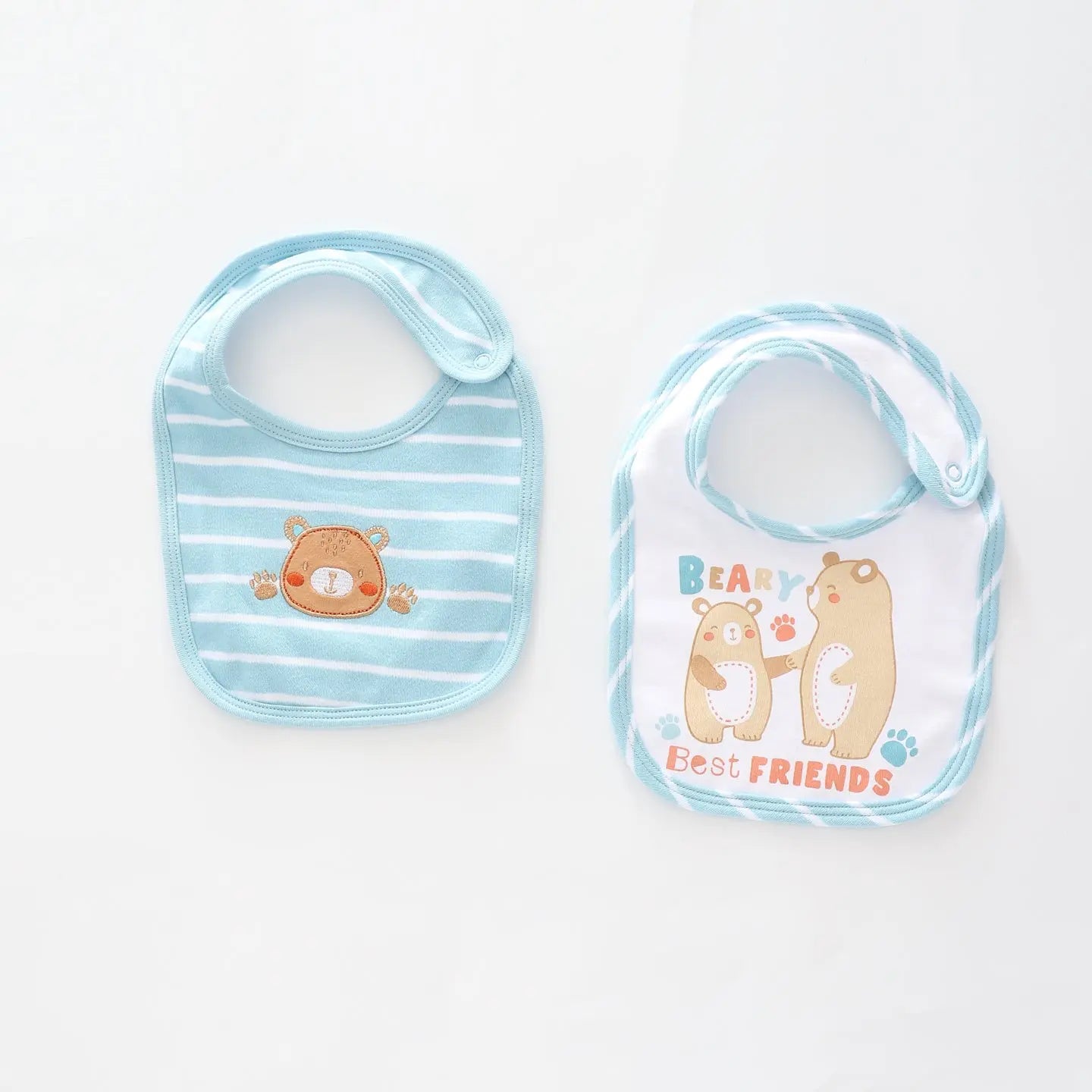 Baby Boys Beary Best Friends Bib Set Ollies Place