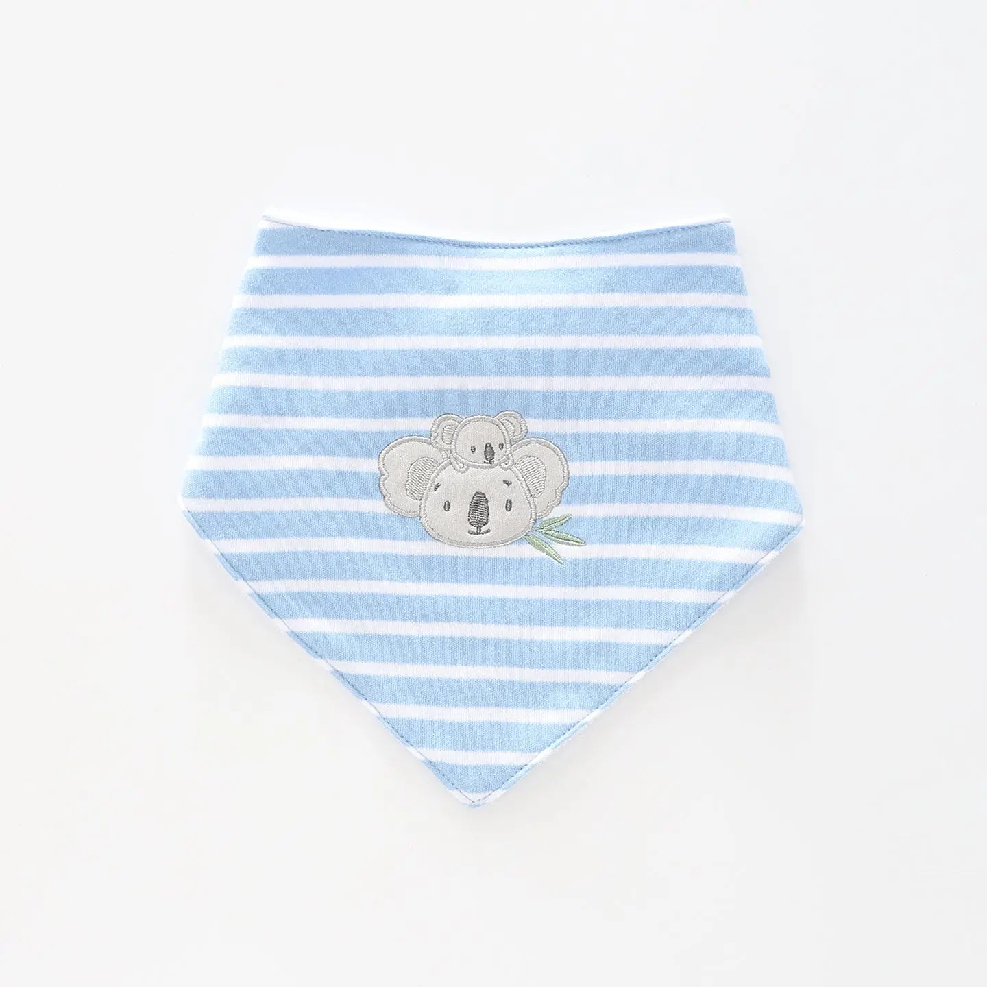 Baby Boys Blue Koala Bandana Bib Ollies Place