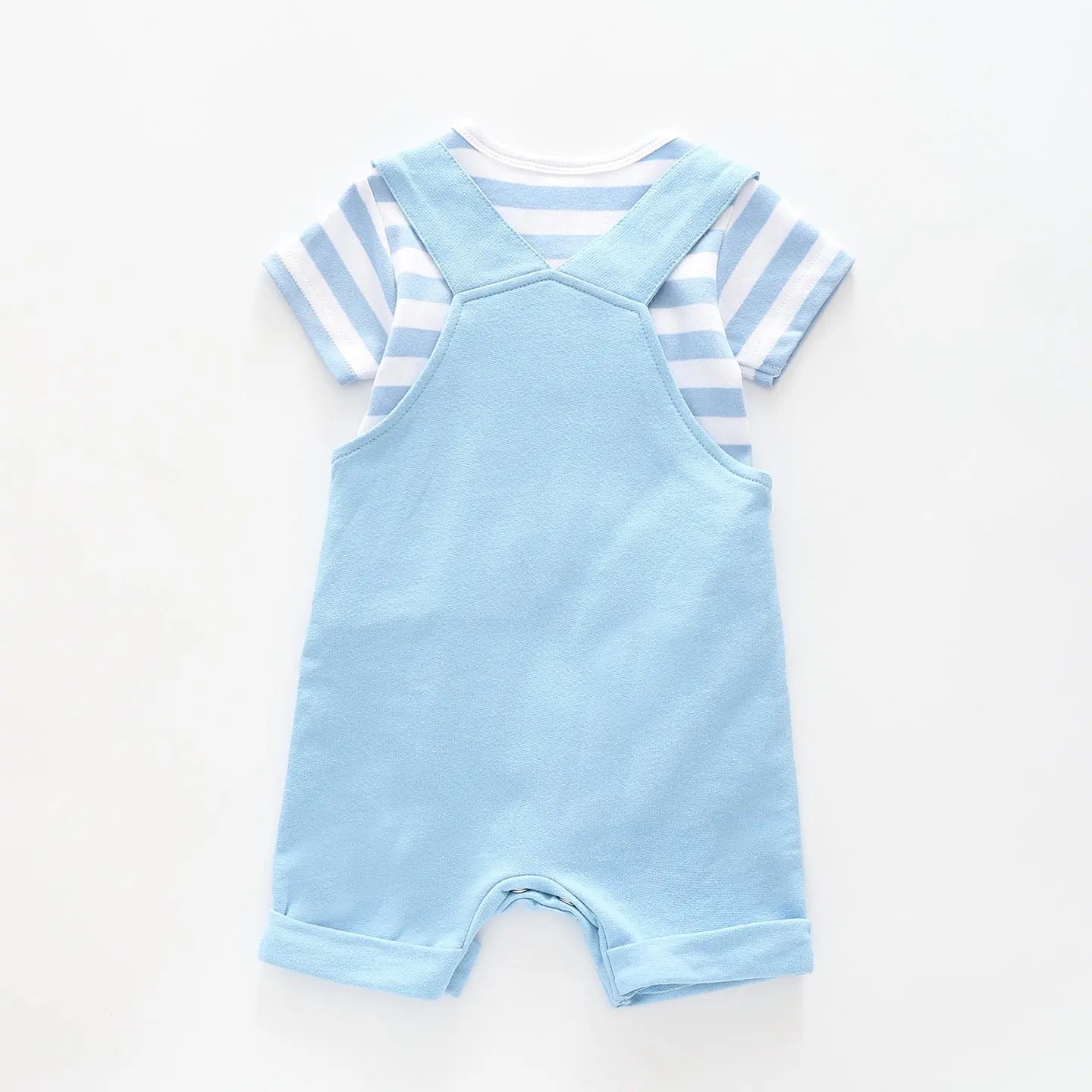 Baby Boys Dino Overalls 2 Piece Set Ollies Place