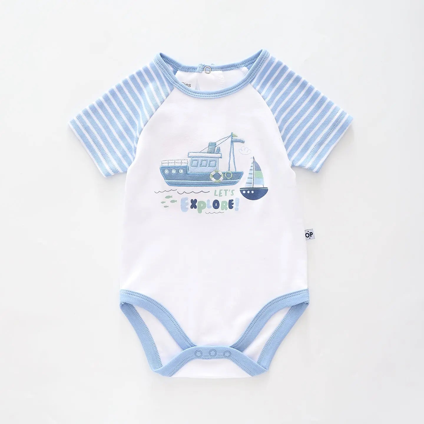 Baby Boys Lets Explore Bodysuit Ollies Place