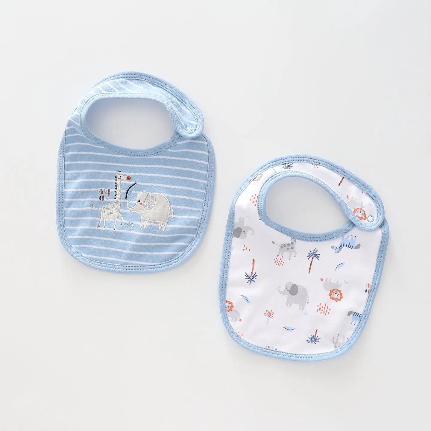 Baby Boys on Safari Bibs 2 Pack Ollies Place