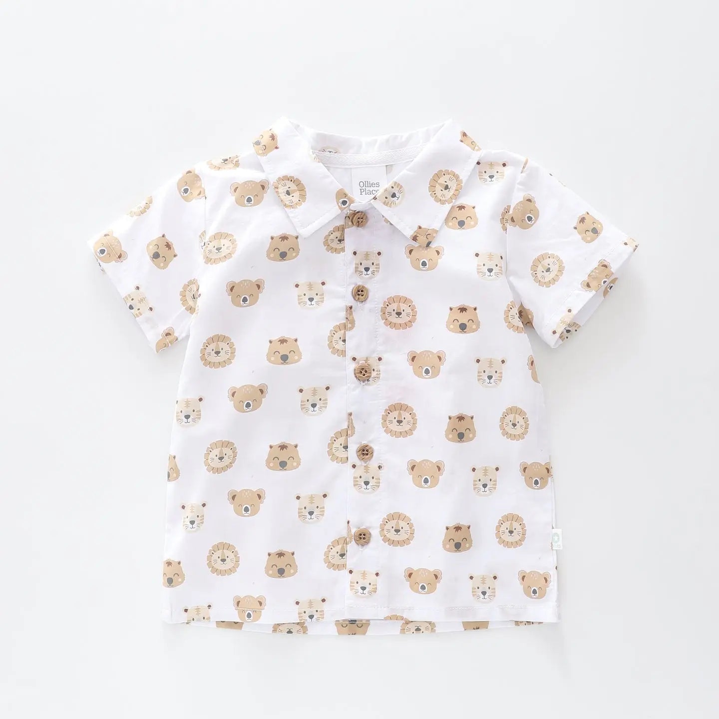 Baby Cub Button Up Shirt Ollies Place