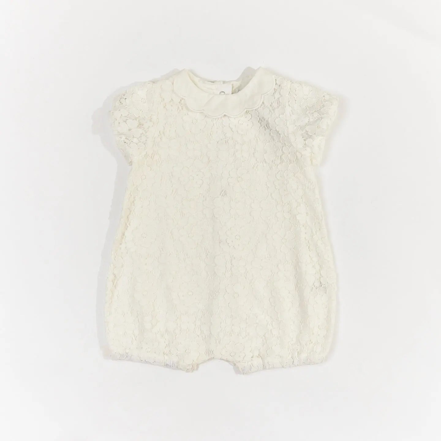 Shops baby girl white lace romper