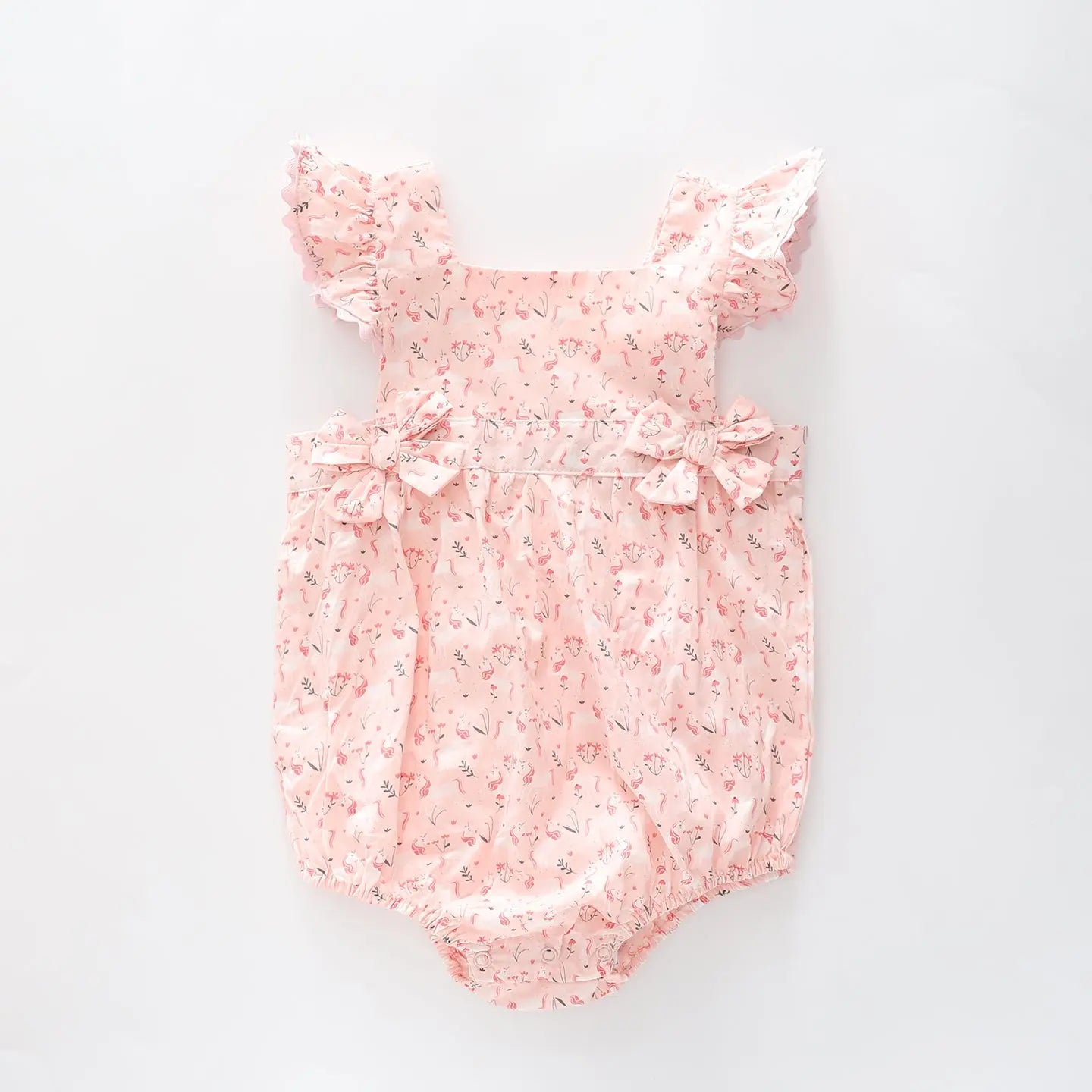 Baby Girl's Unicorn Sunsuit Ollies Place
