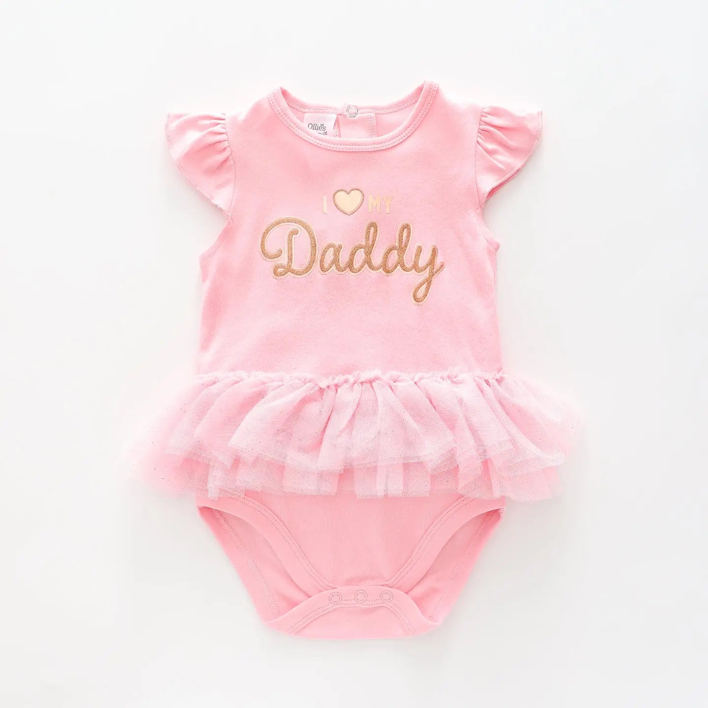 Baby Girls I Love My Daddy Romper Dress Ollies Place