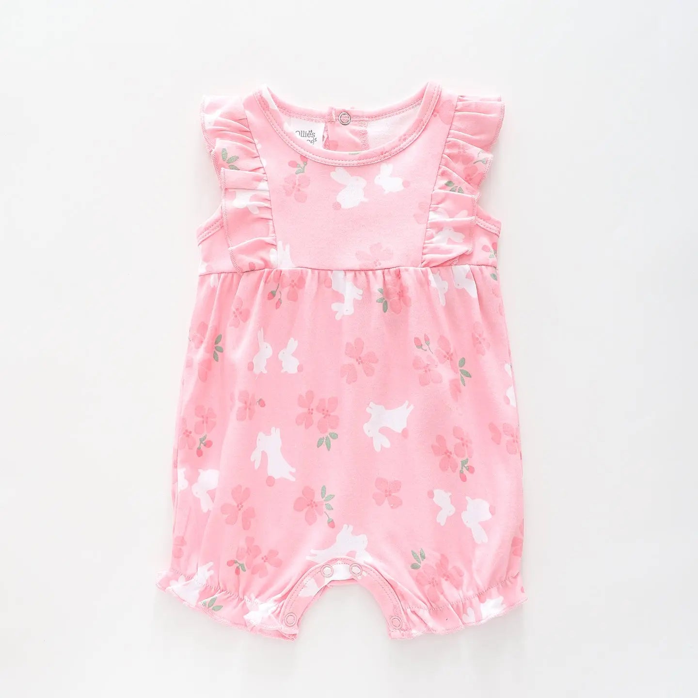 Baby Girls Some Bunny Loves You Romper Ollies Place