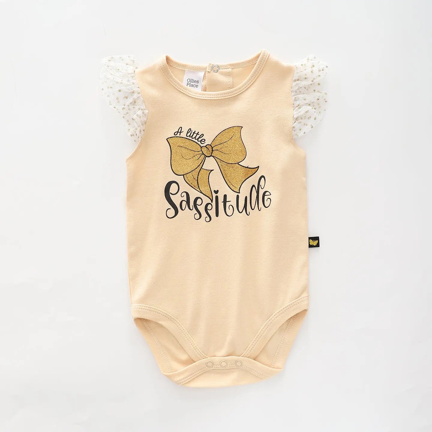 Baby Girls, A Little Sass-itude Bodysuit Ollies Place