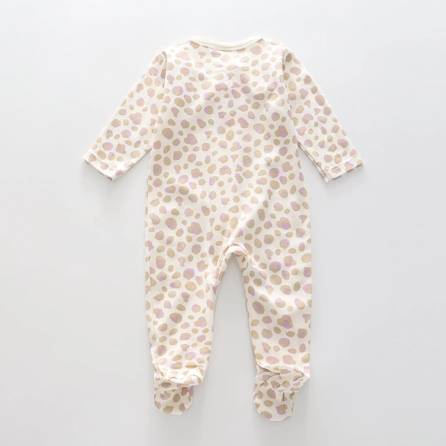 Baby Girls' Leopard Print Footed Romper Ollies Place