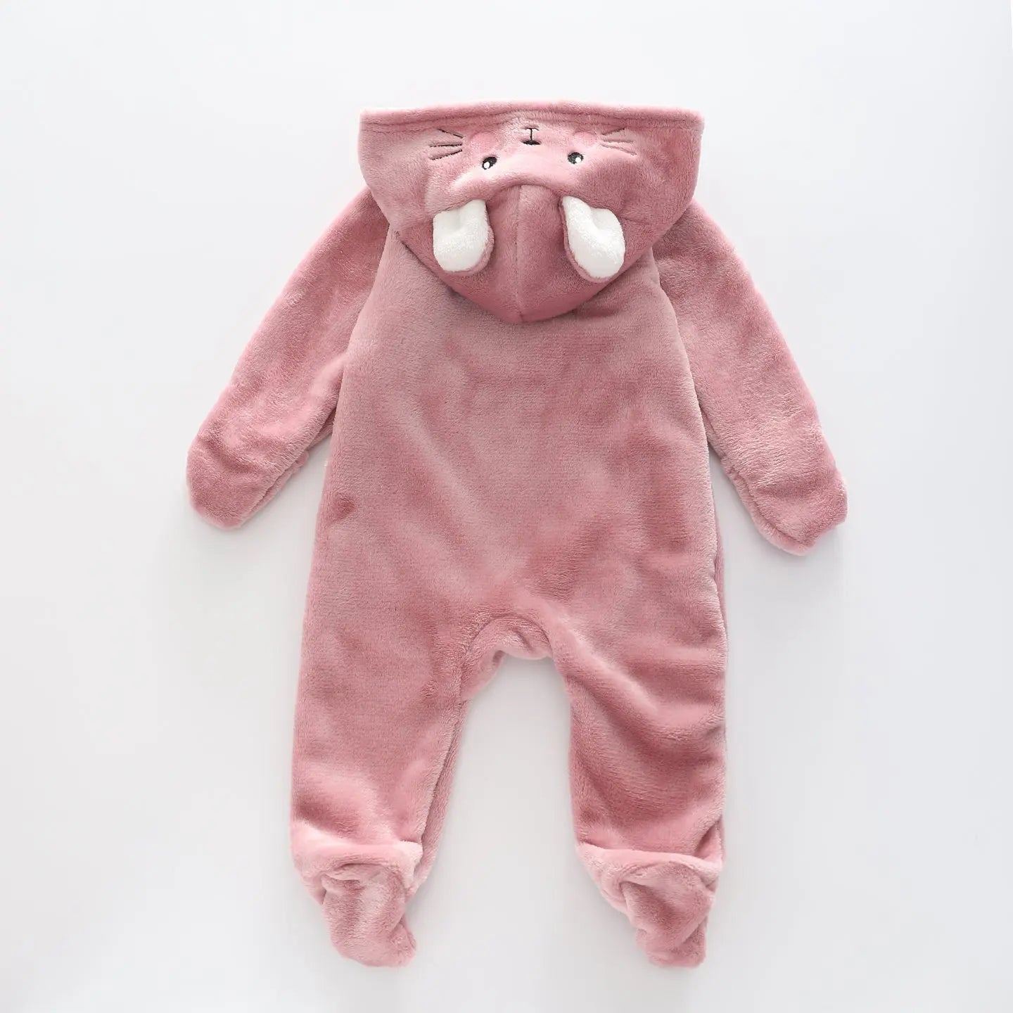 Baby Girls' Plush Bear Snowsuit Ollies Place