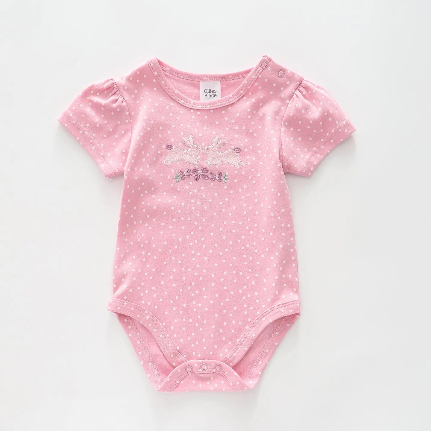 Baby Girls, Summer Bunny Bodysuit Ollies Place