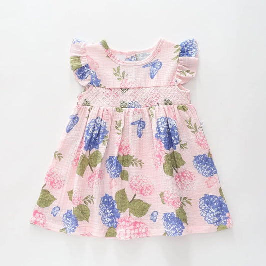 Baby Hydrangea Summer Dress Ollies Place