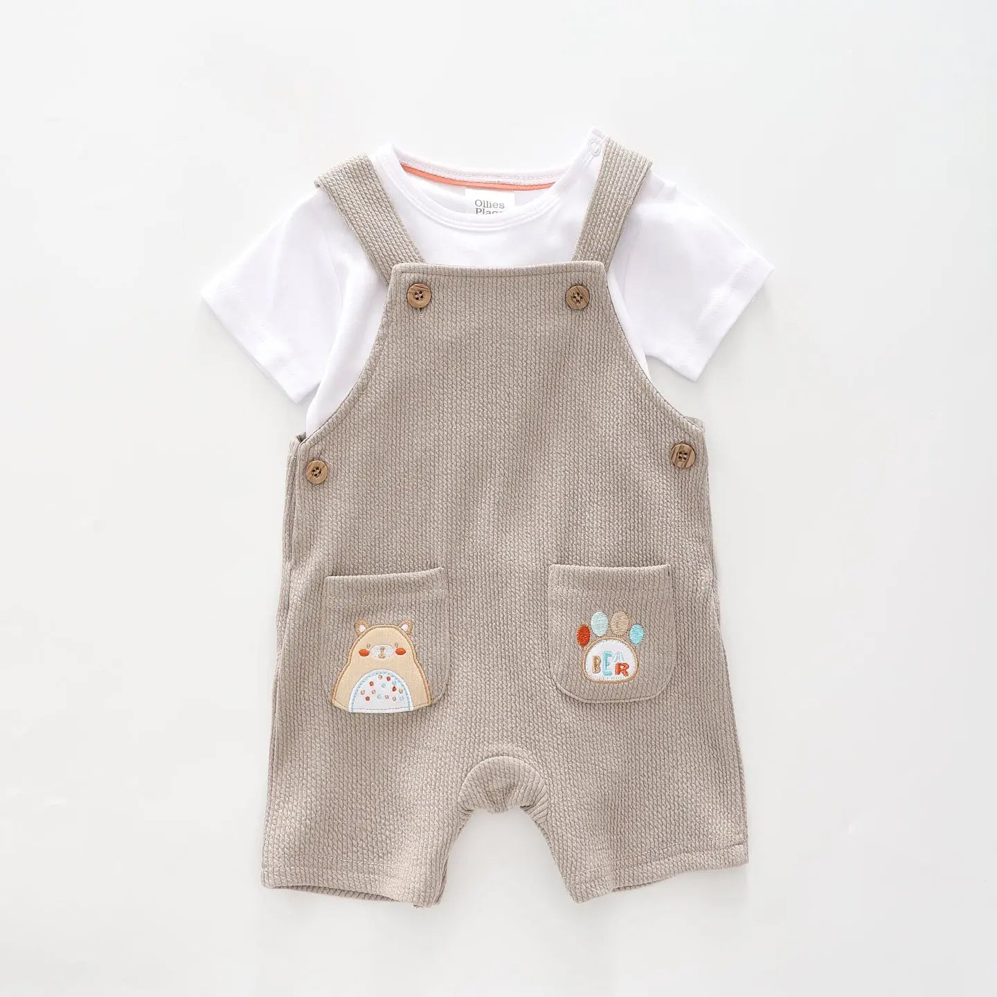 Bear Shortalls Set Ollies Place