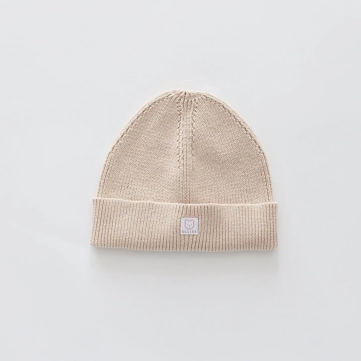 Beige True Knit Beanie Ollies Place