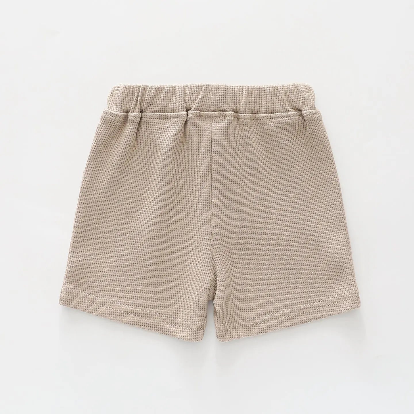 Beige Waffle Shorts Ollies Place