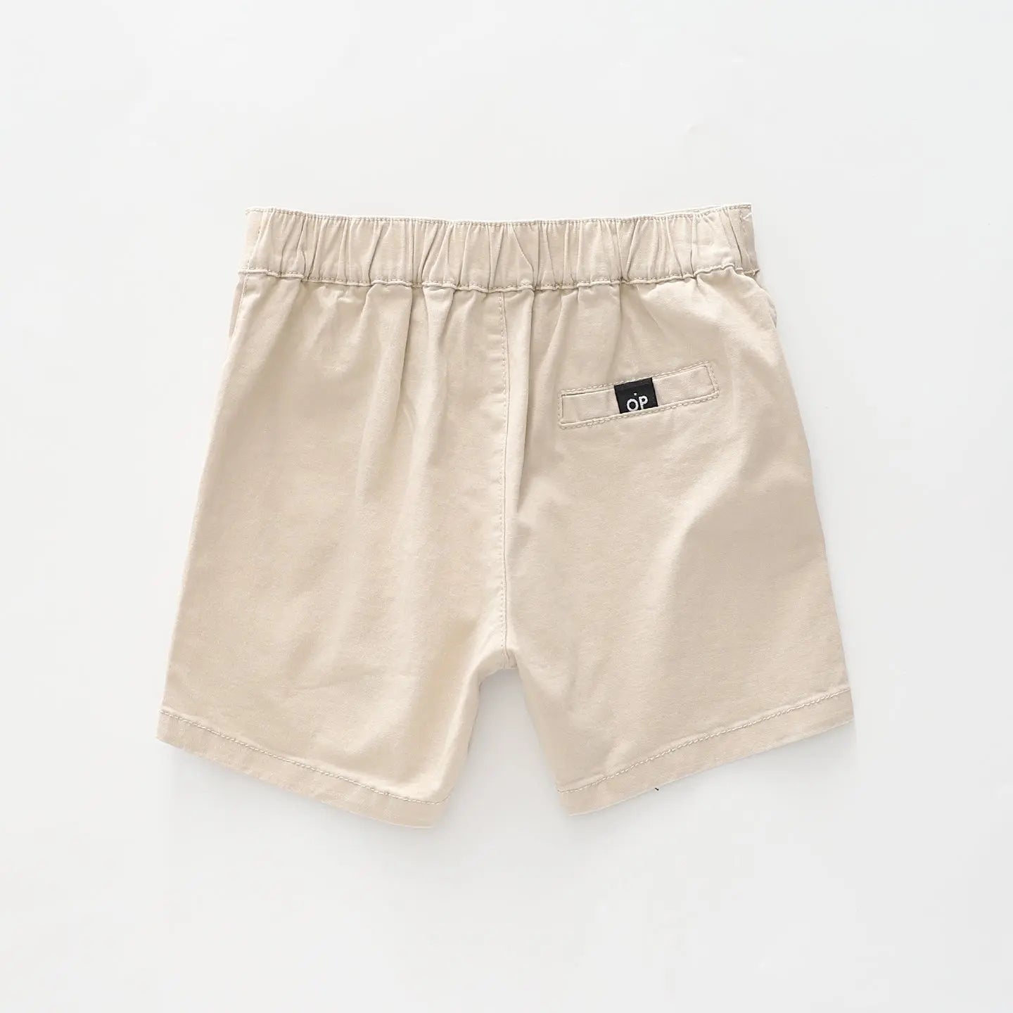 Beige Woven Short Ollies Place