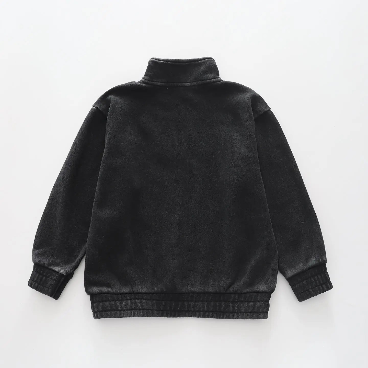 Black Acid Wash, Older Boys Sweat Top Ollies Place