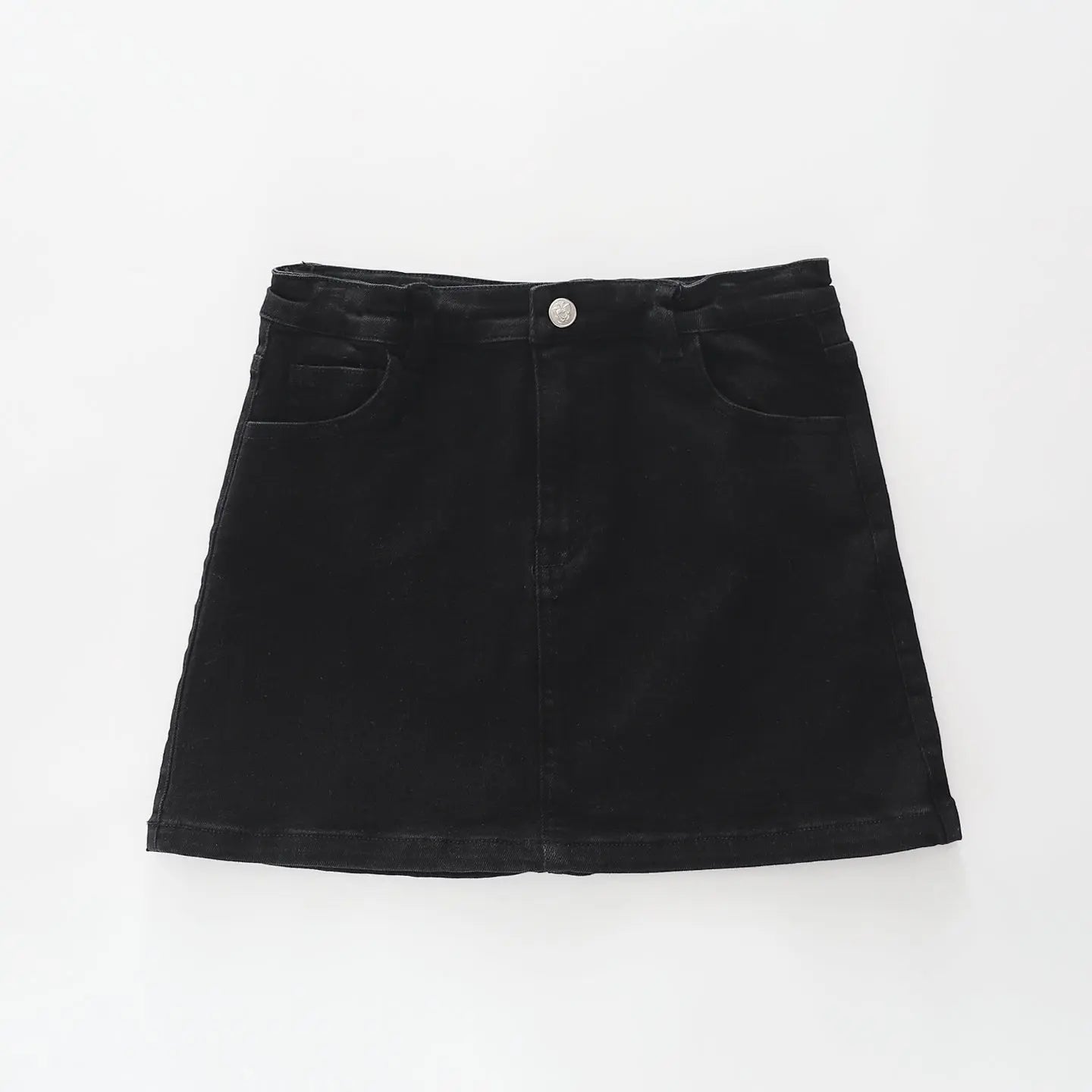 Black Denim Skirt Ollies Place