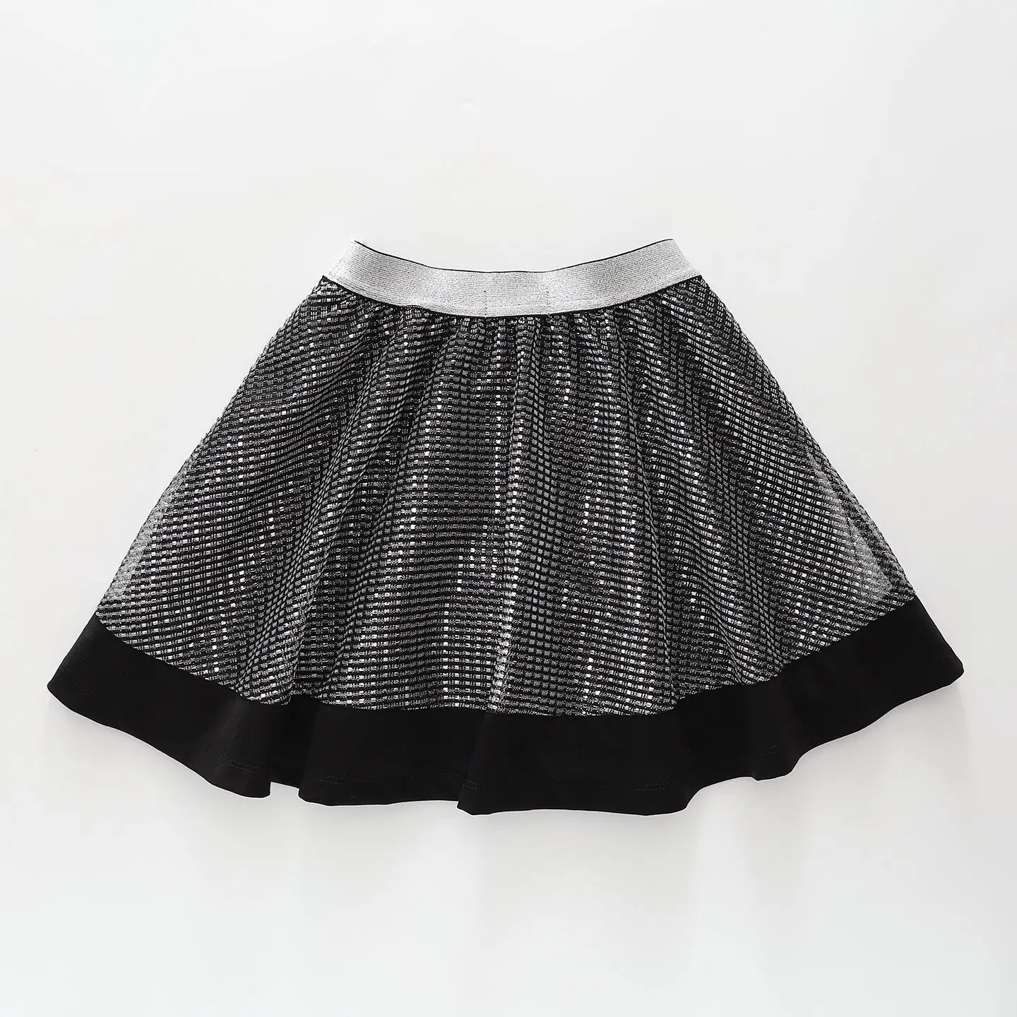 Black and Silver Party Skirt Ollies Place