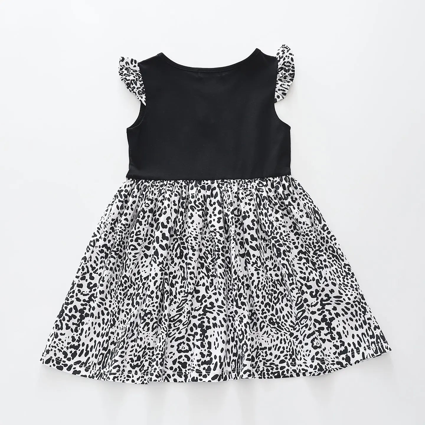 Black and White Animal Print Dress Ollies Place