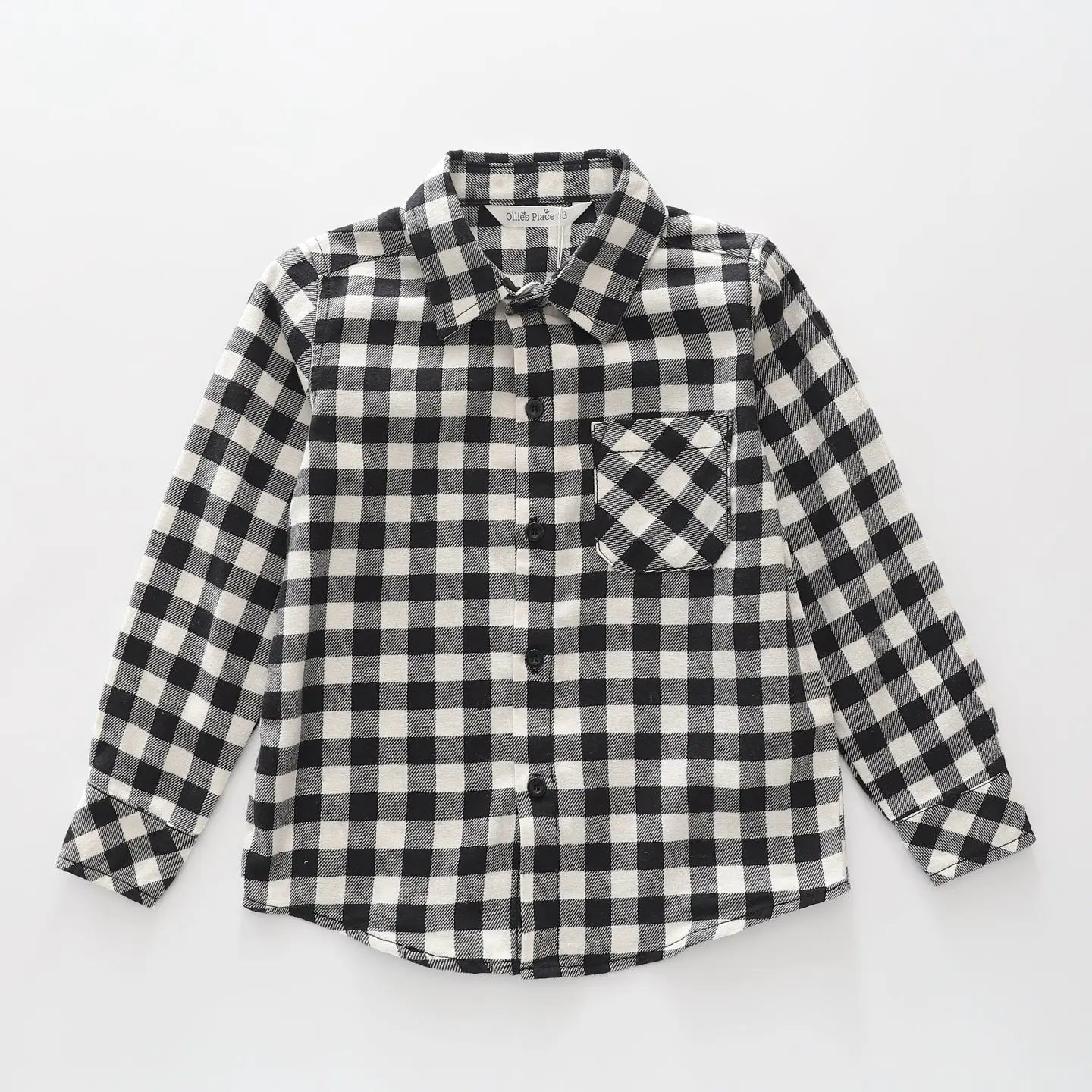 Black and White Check Shirt Ollies Place