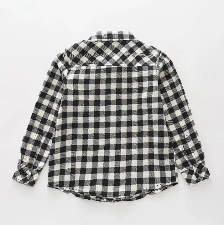 Black and White Check Shirt Ollies Place