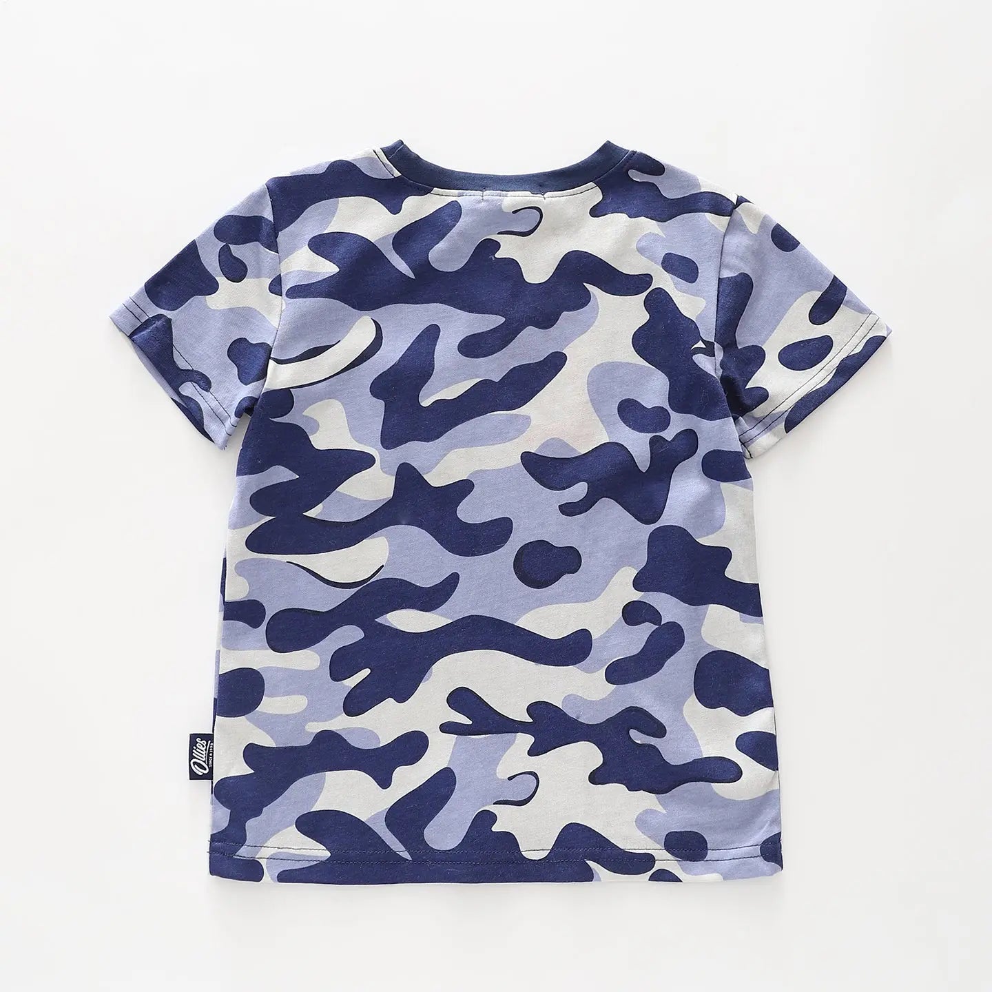 Blue Camouflage Tee Ollies Place