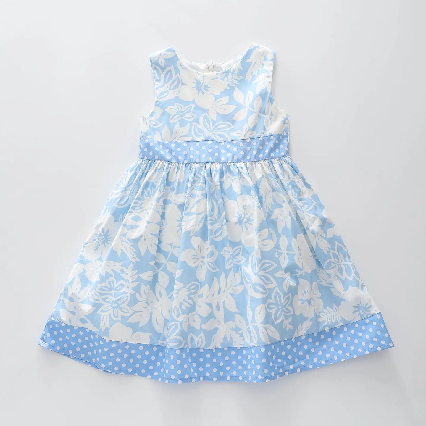 Blue Flower Summer Dress Ollies Place