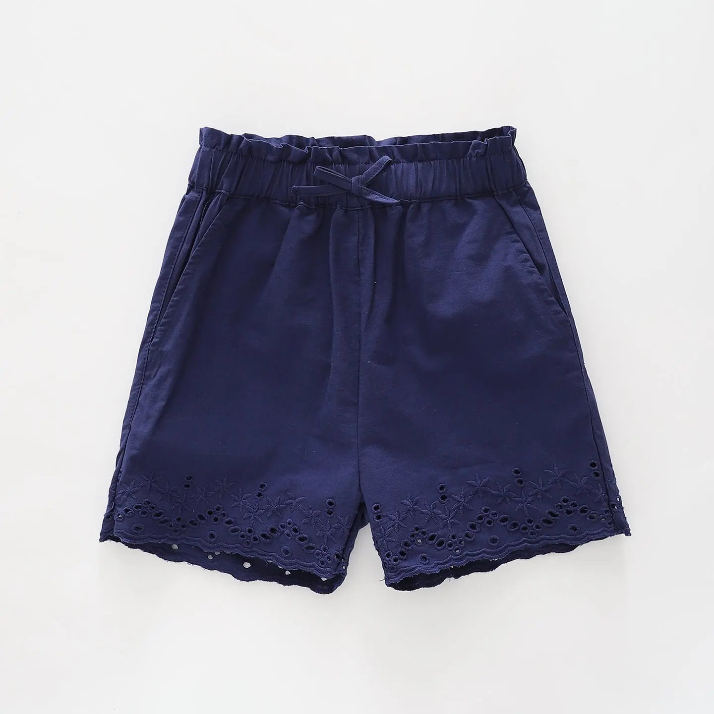 Blue Woven Shorts Ollies Place