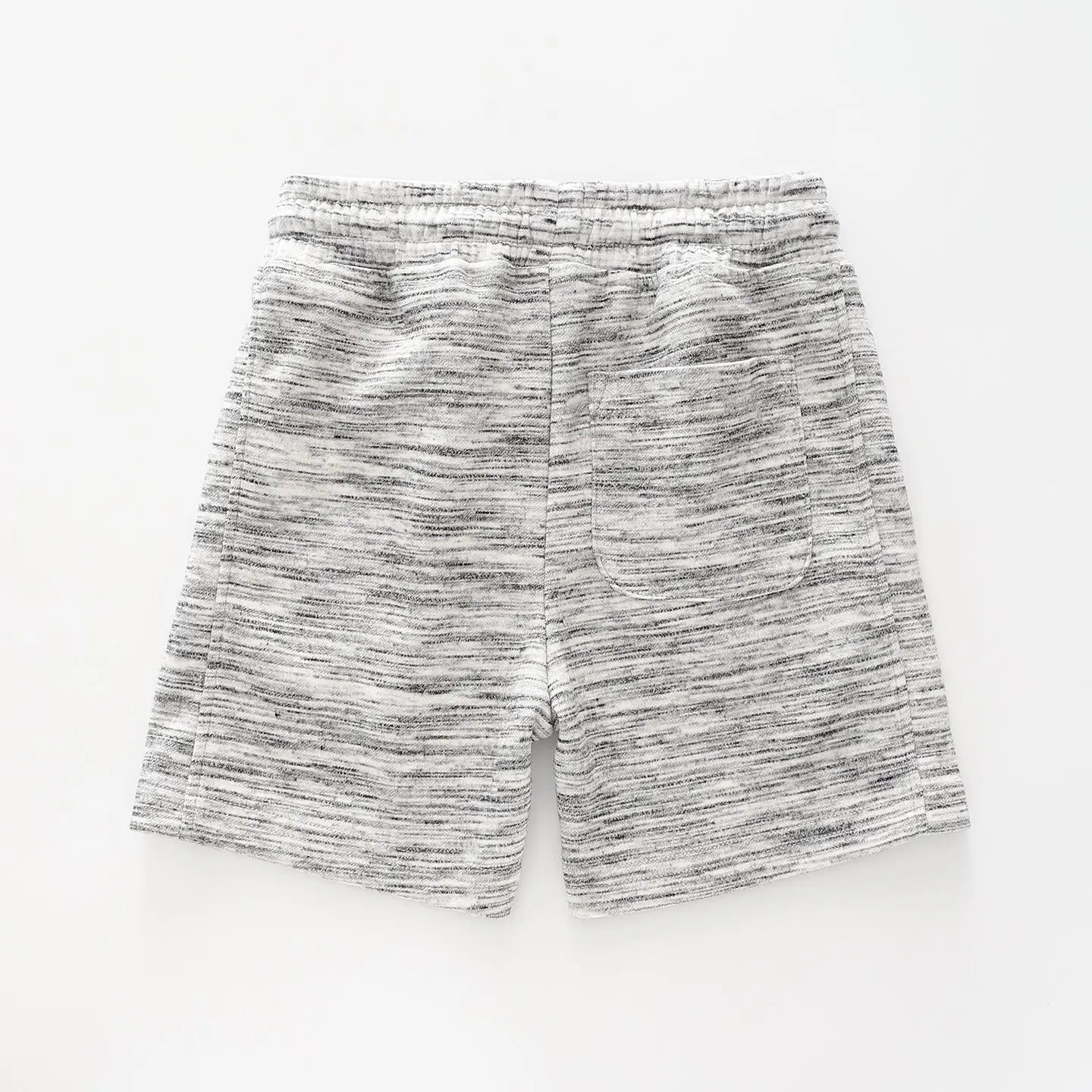 Boy's Grey Marle Shorts With Adjustable Waist Ollies Place