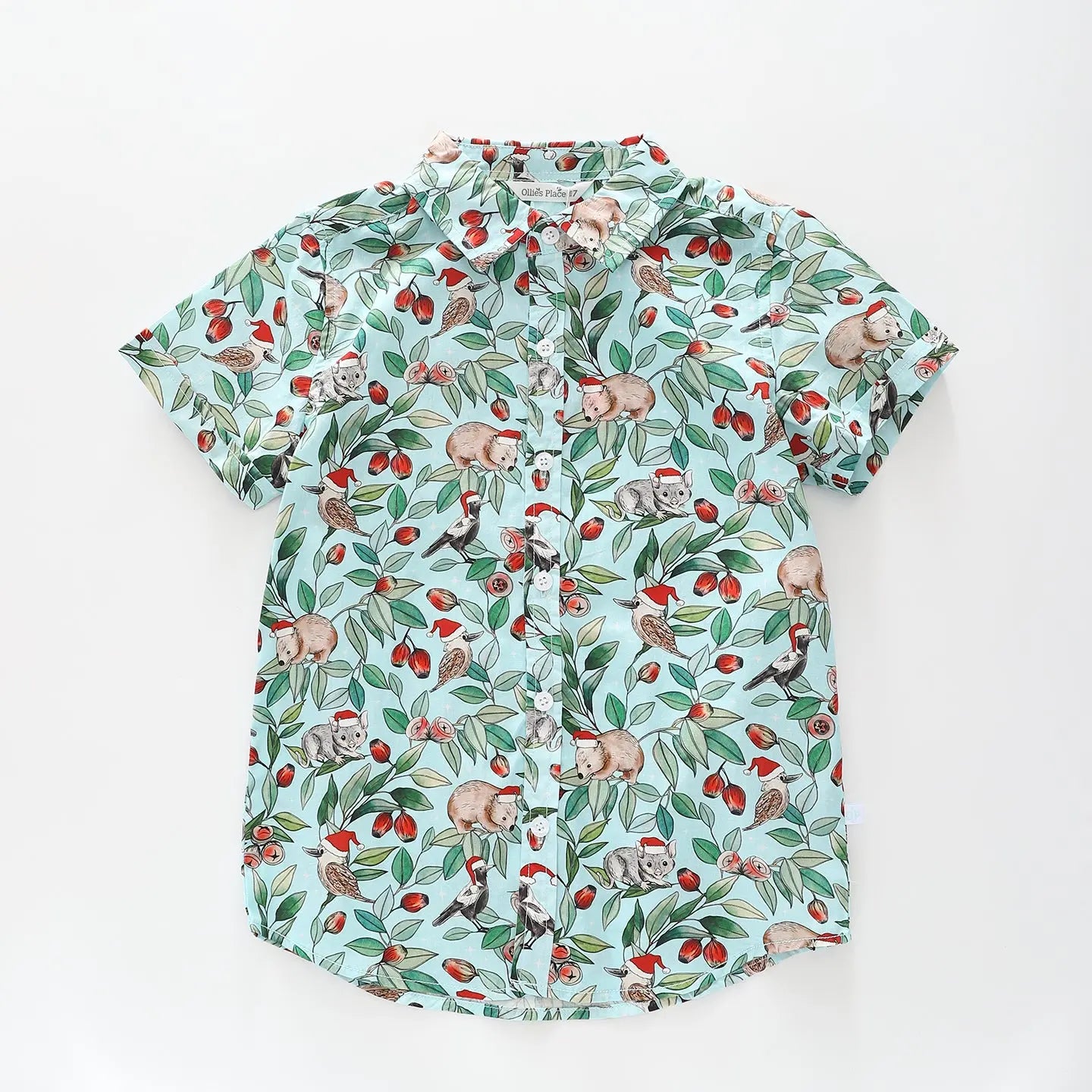 Boys Aussie Animals Christmas Shirt Ollies Place