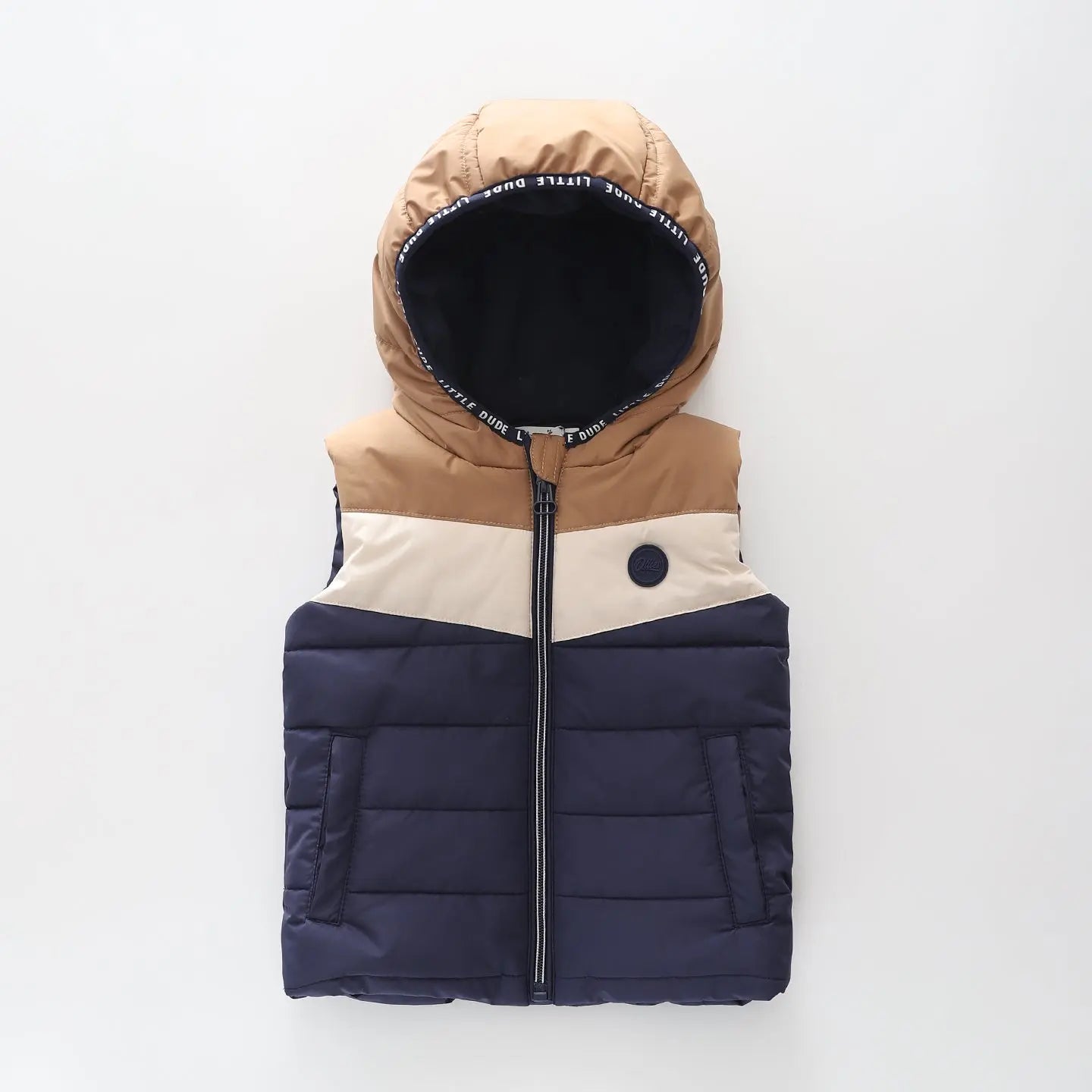 Boys Hooded Puffer Vest Ollies Place