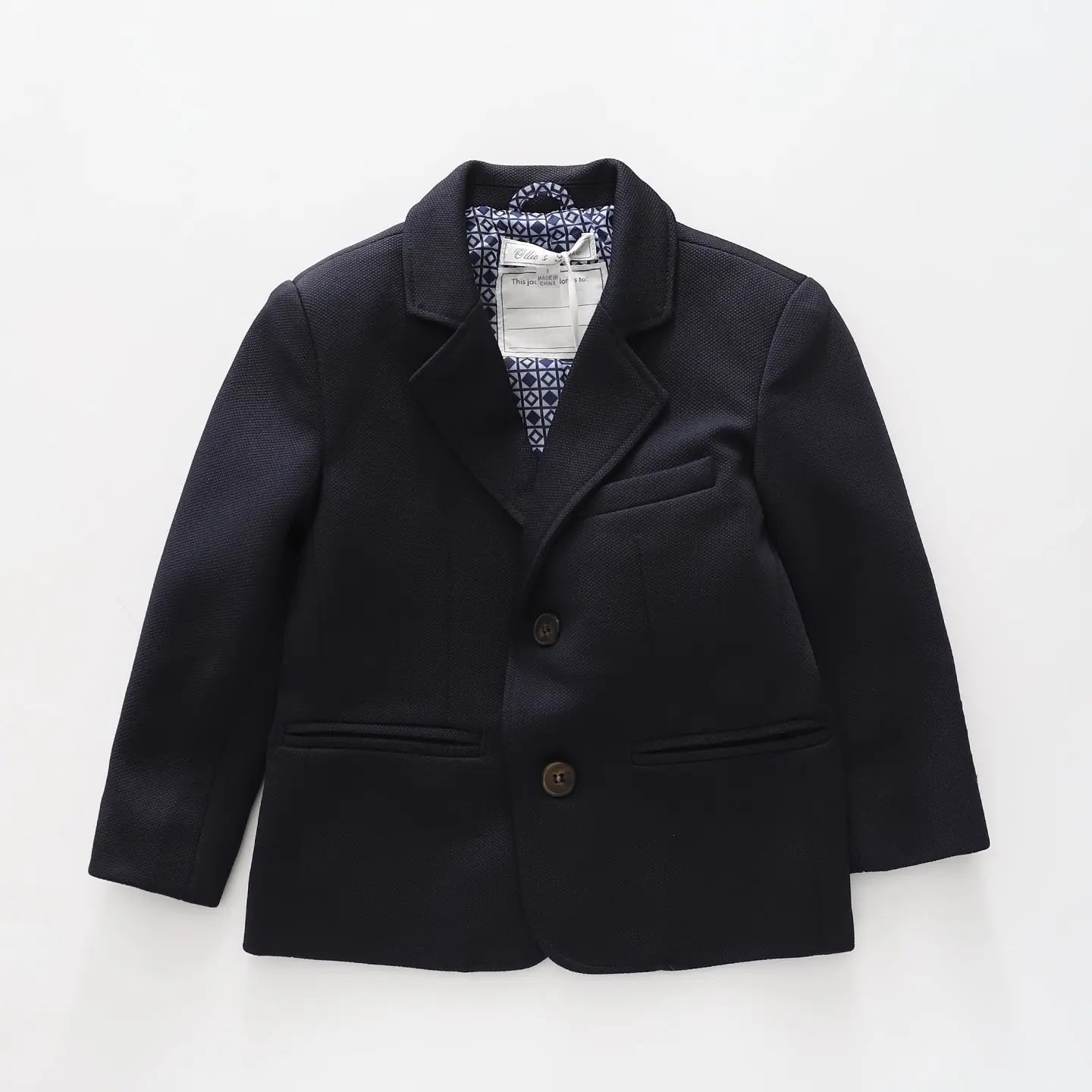 Black blazer for baby boy online