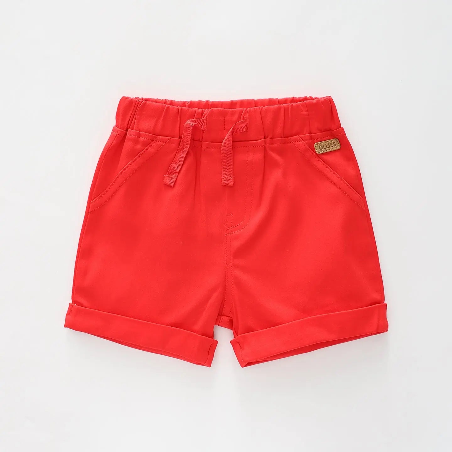 Boys Red Woven Shorts Ollies Place