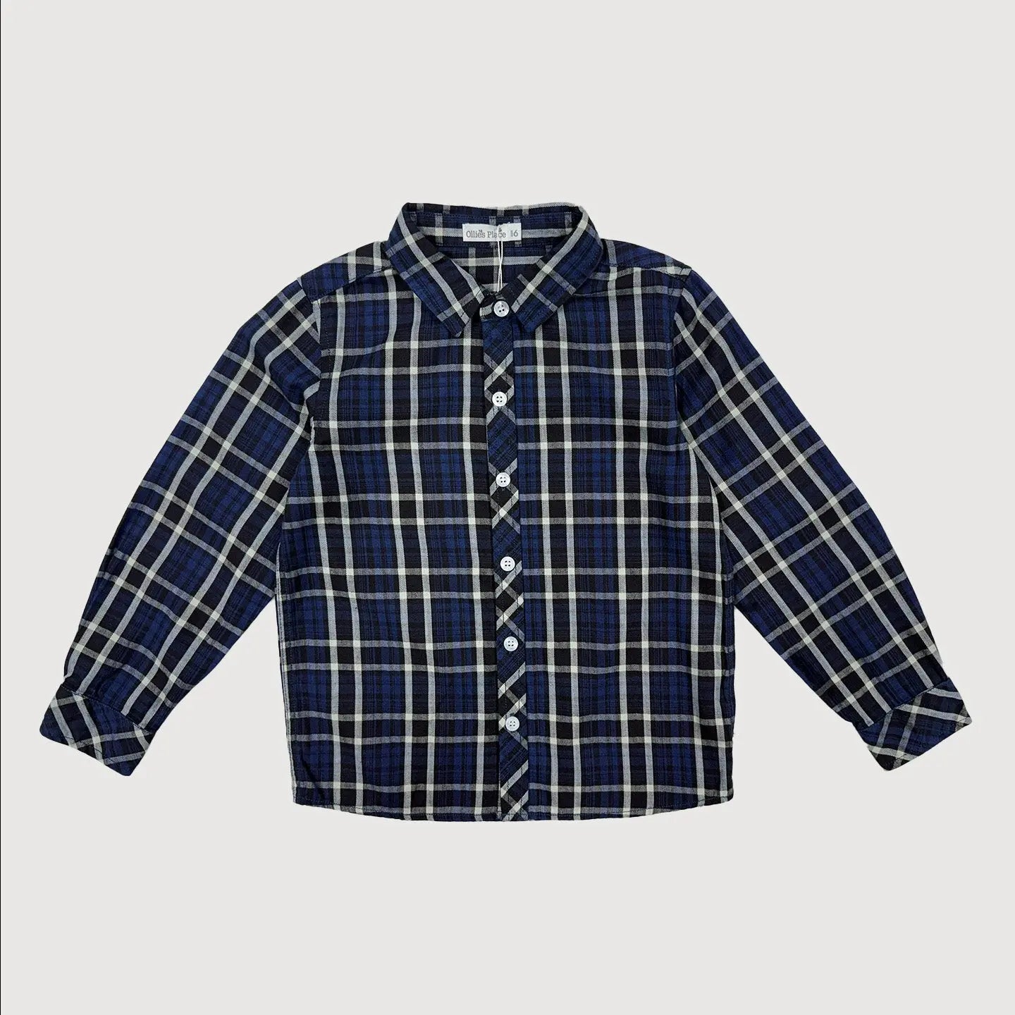 Boys cotton check Shirt Ollies Place