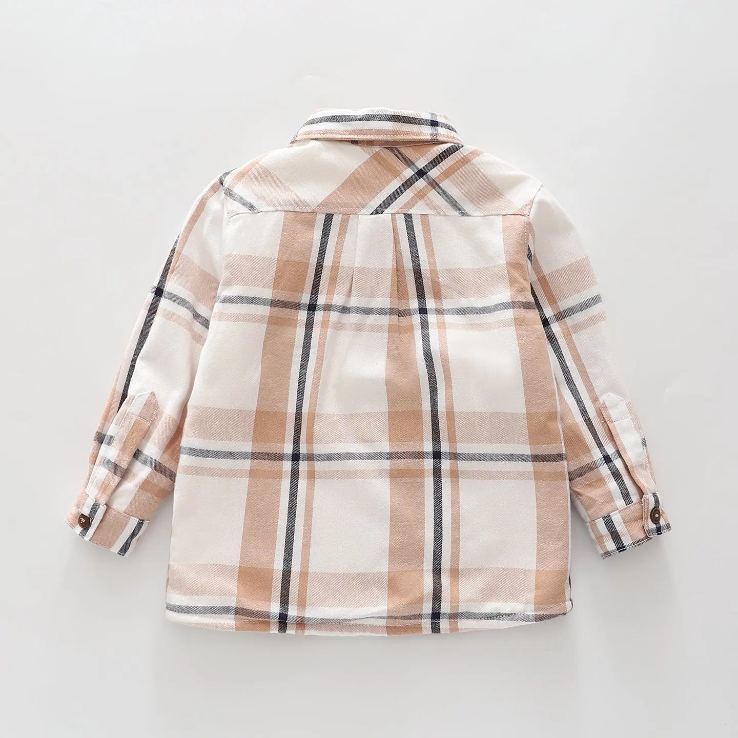 Brown Check Flanno Shacket Ollies Place