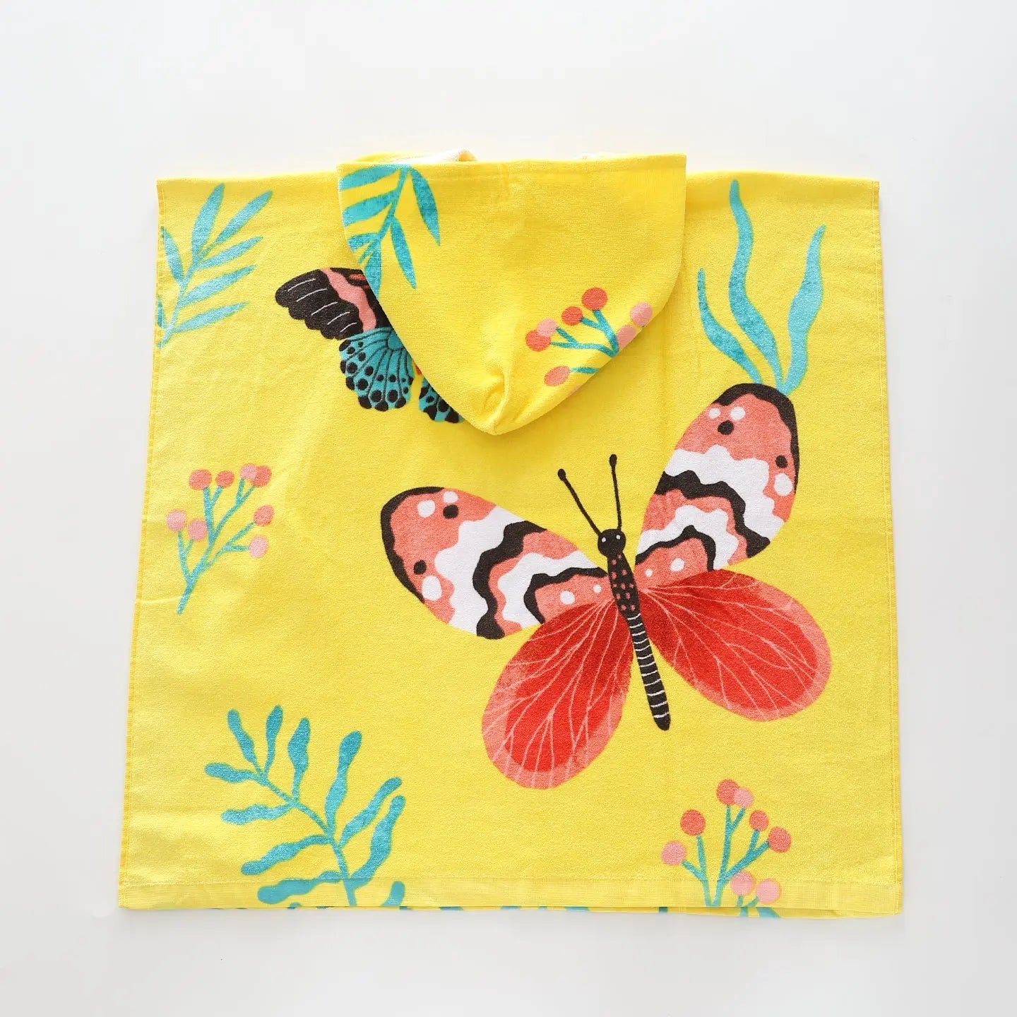 Butterfly Hooded Towel Ollies Place