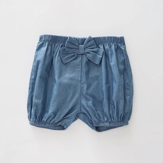 Chambray Bloomer Shorts Ollies Place