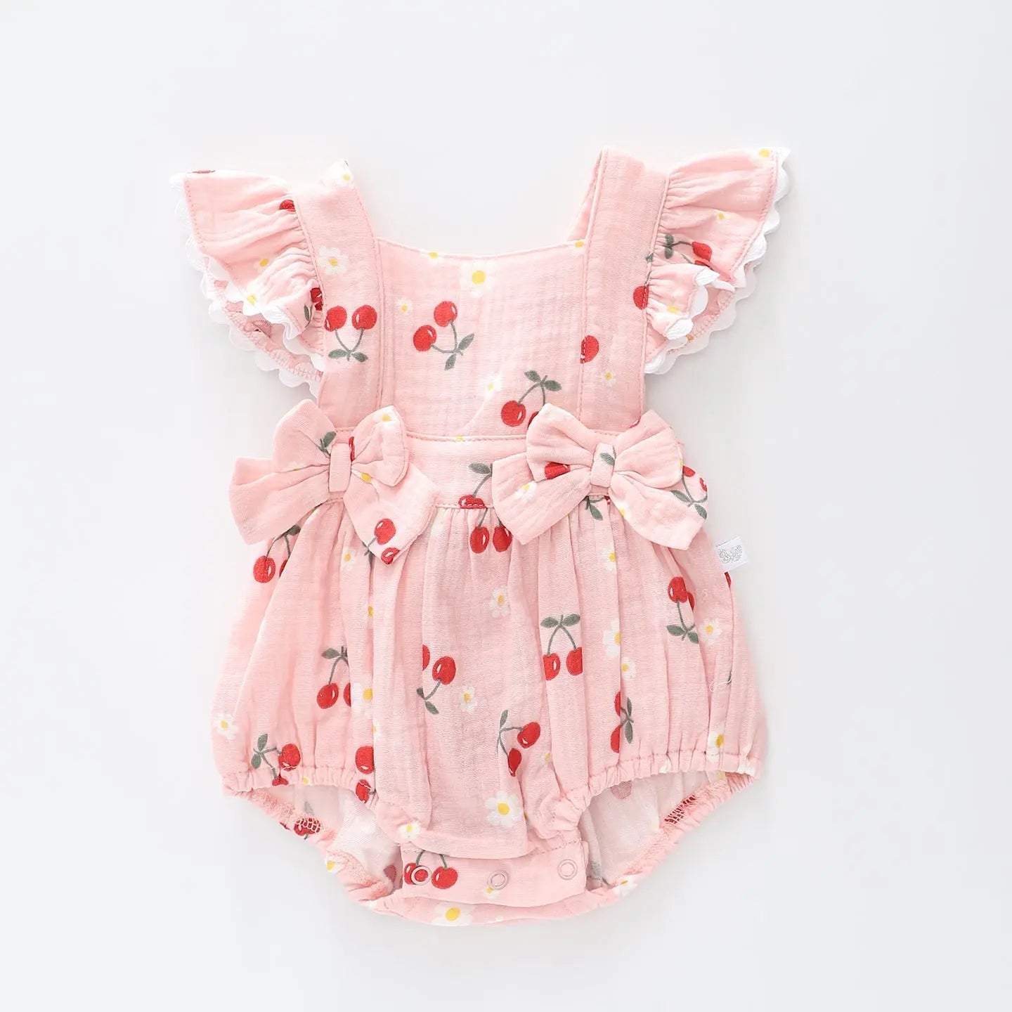 Cherry Ruffle Romper Ollies Place