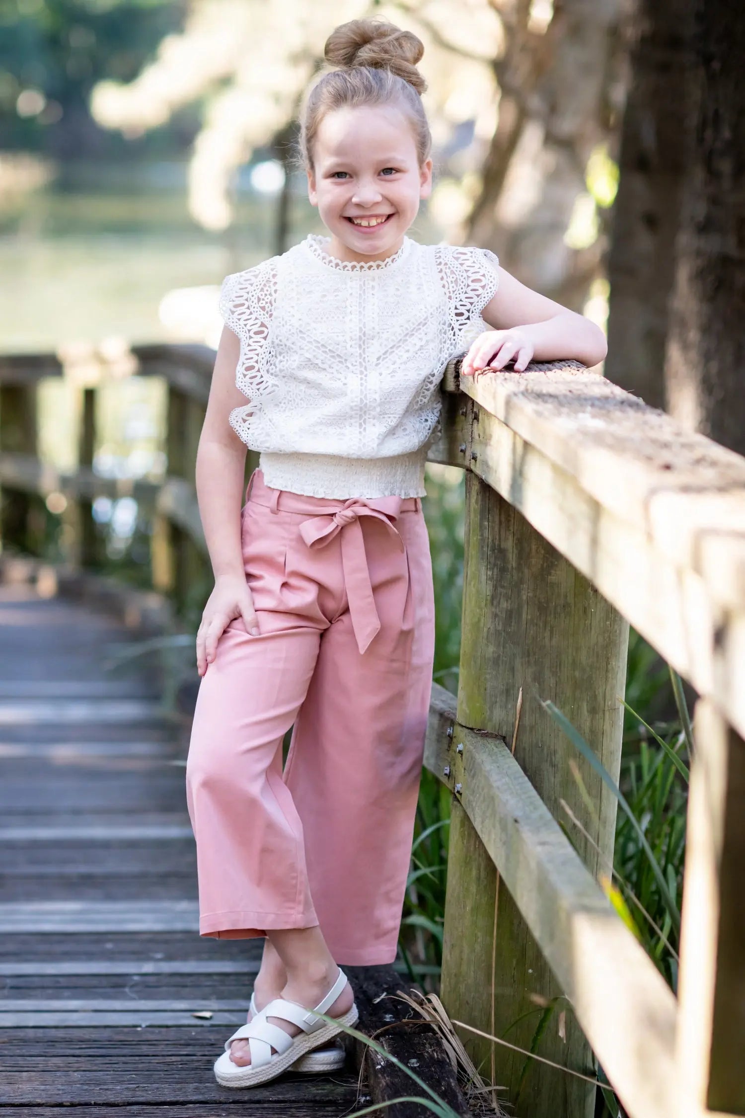Chic Rose, Girls Wide Leg Pants Ollies Place