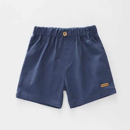 Classic Blue Twill Shorts Ollies Place