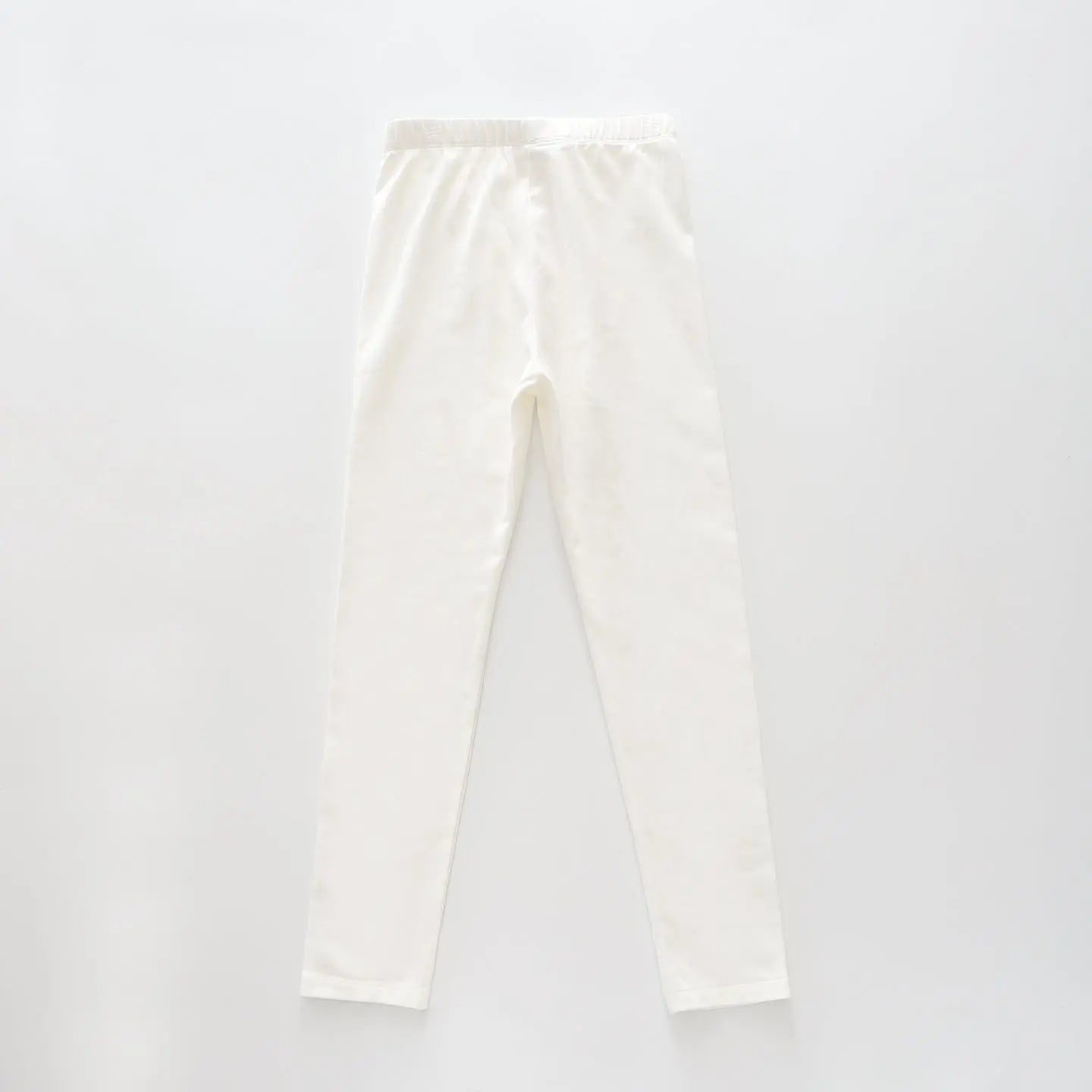 Classic Pull On Legging With Elastic Waist Ivory Ollies Place