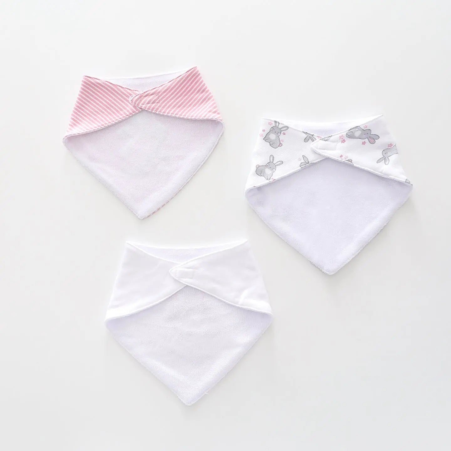 Cotton-Tail Cutie, Baby Girl Bib Set Ollies Place