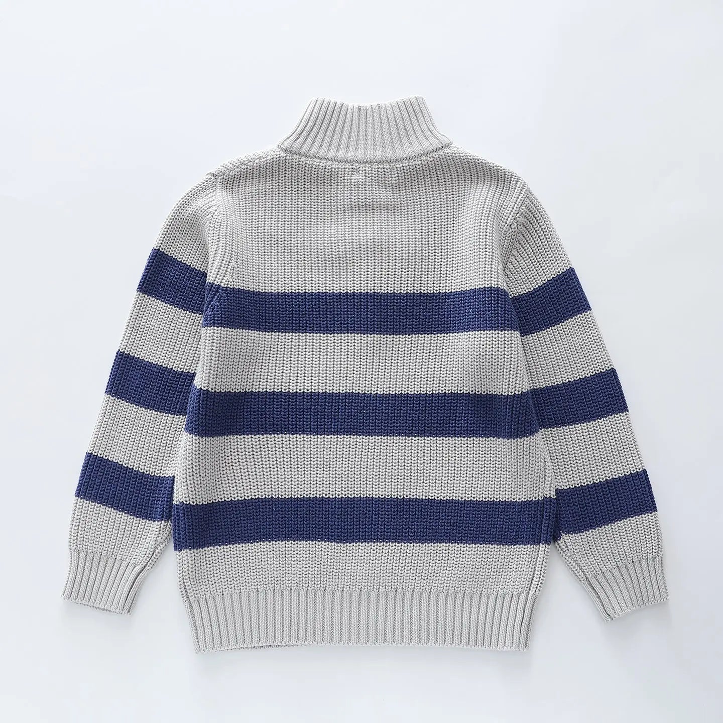 Cozy Striped True Knit Jumper Ollies Place