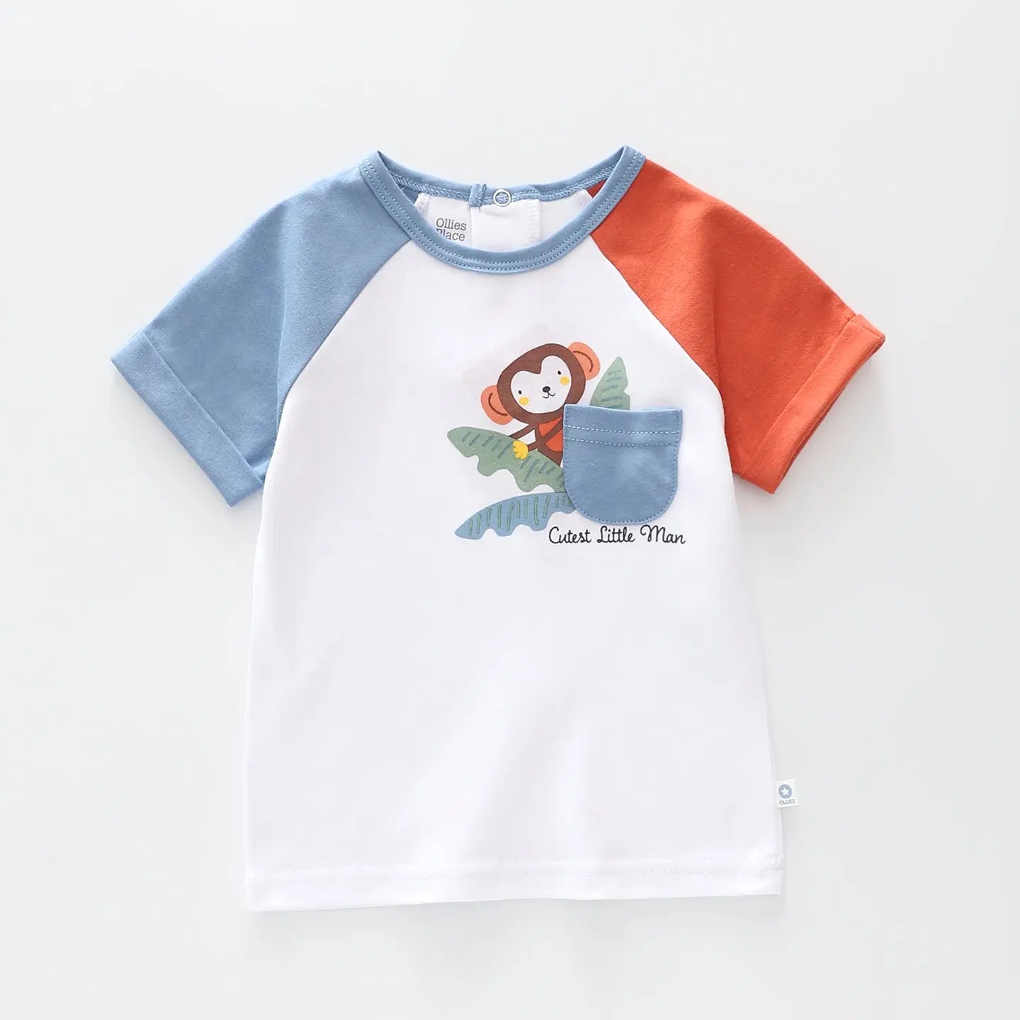 Cutest Little Man Baby T-shirt Ollies Place