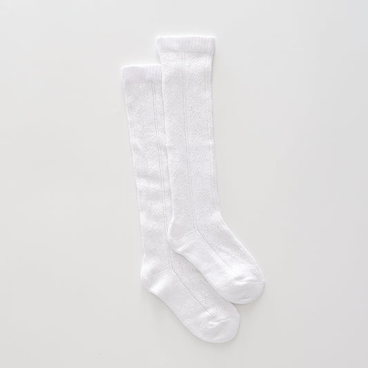 Pointelle Cotton Socks